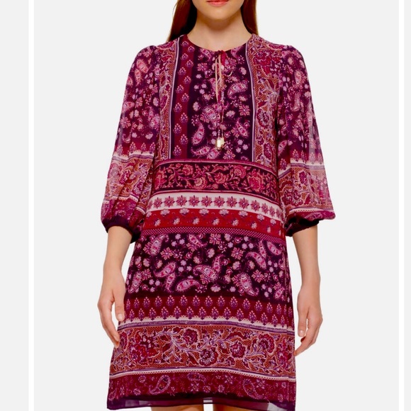 Vince Camuto Tie Neck Dress - Picture 3 of 3